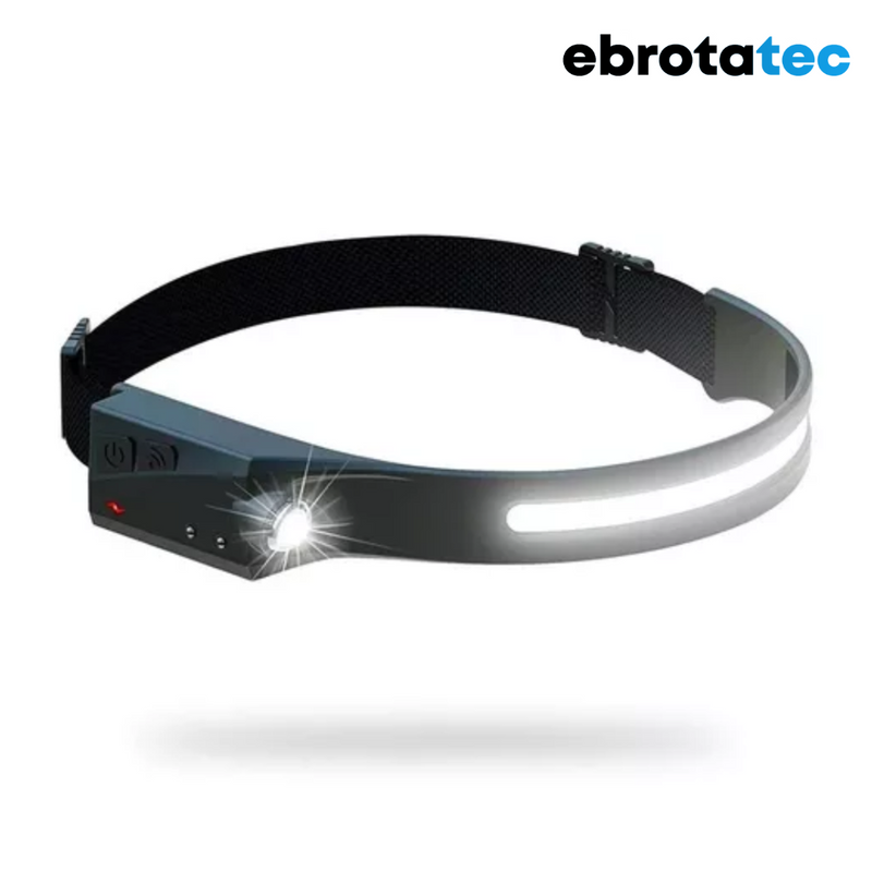 Lanterna de cabeça com sensor USB - SmartLight EBR™