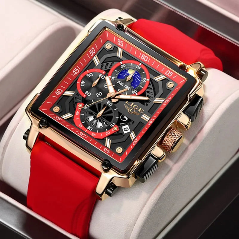 Relógio Masculino LIGE Luxury Sport